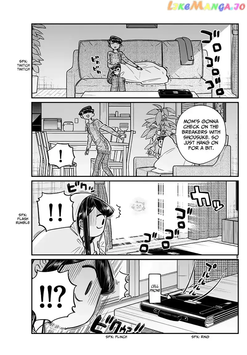 Komi-san wa Komyushou desu Chapter 59 page 9