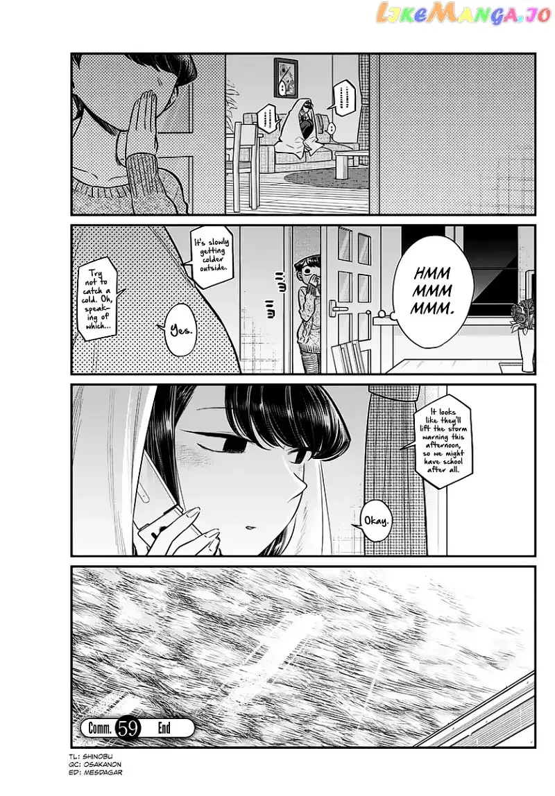 Komi-san wa Komyushou desu Chapter 59 page 13