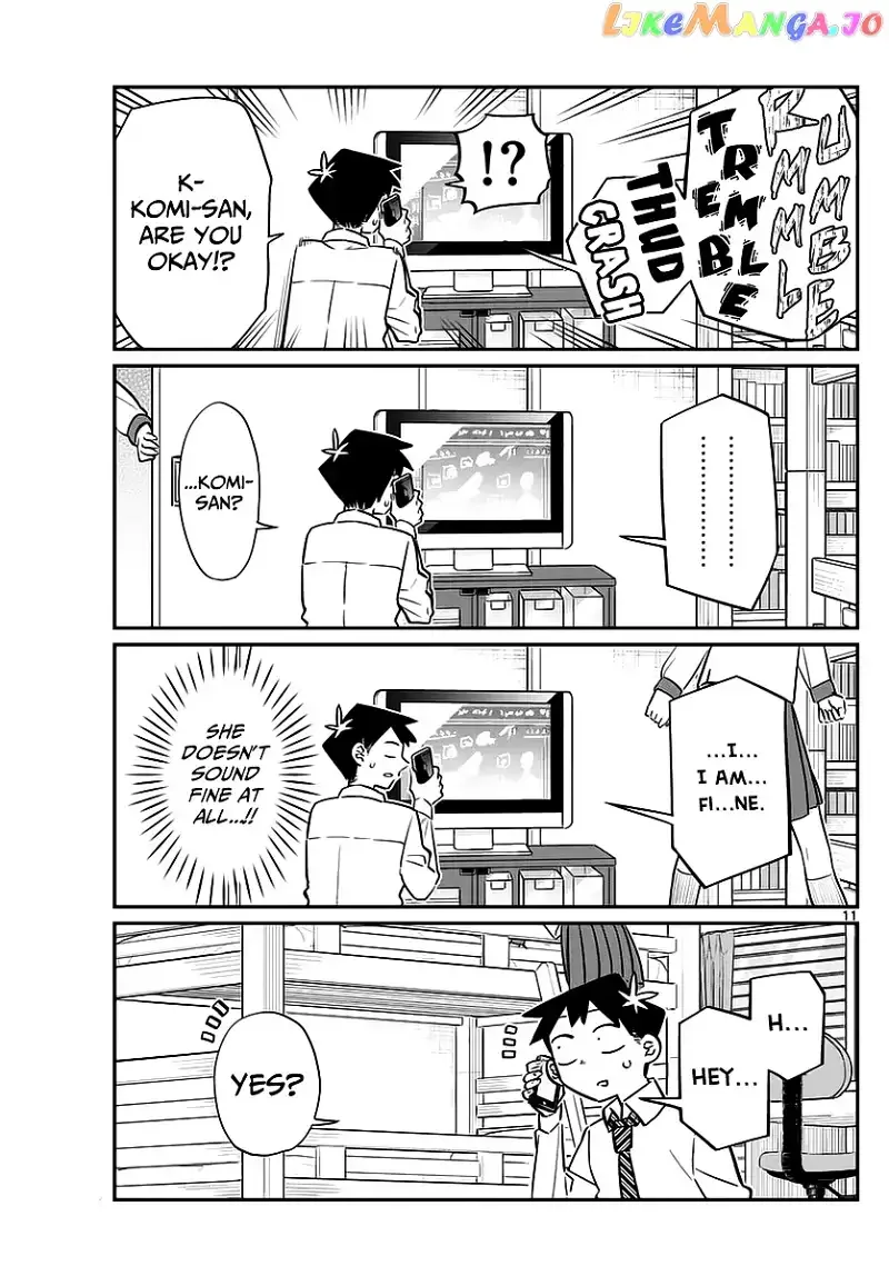 Komi-san wa Komyushou desu Chapter 59 page 11