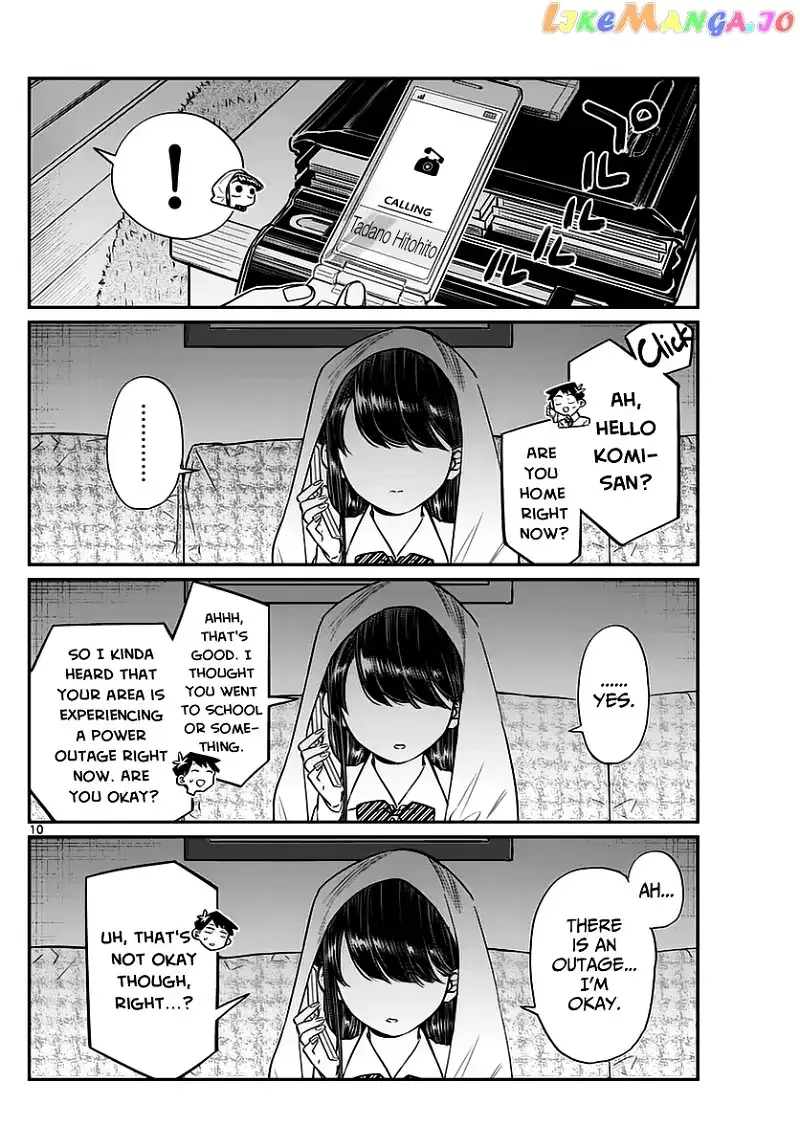 Komi-san wa Komyushou desu Chapter 59 page 10