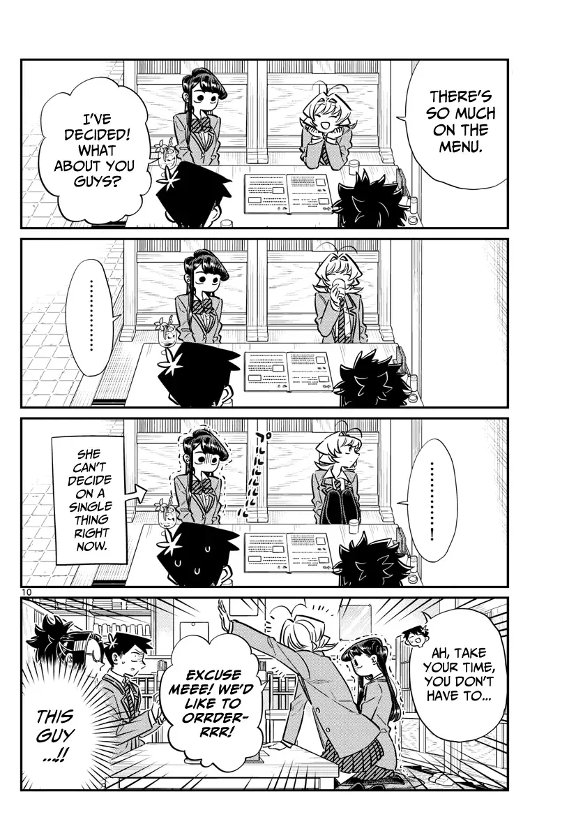 Komi-san wa Komyushou desu Chapter 61 page 10