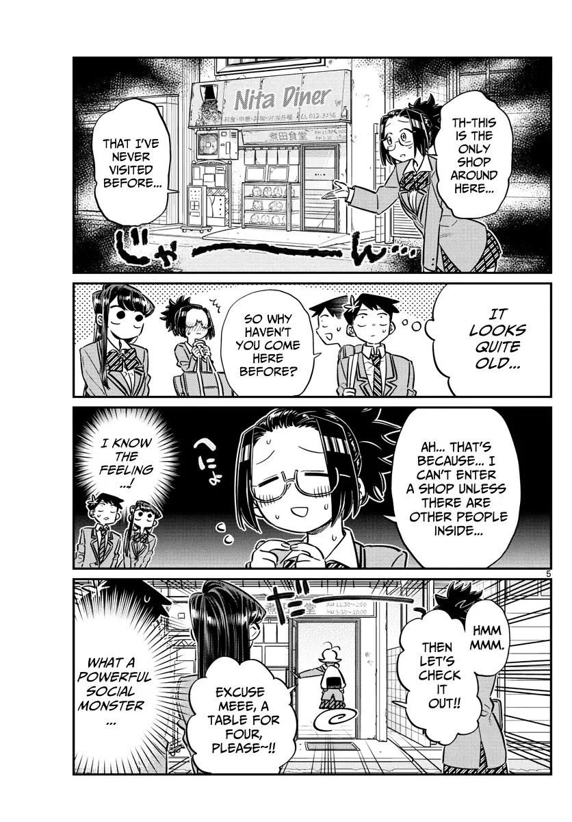 Komi-san wa Komyushou desu Chapter 61 page 5
