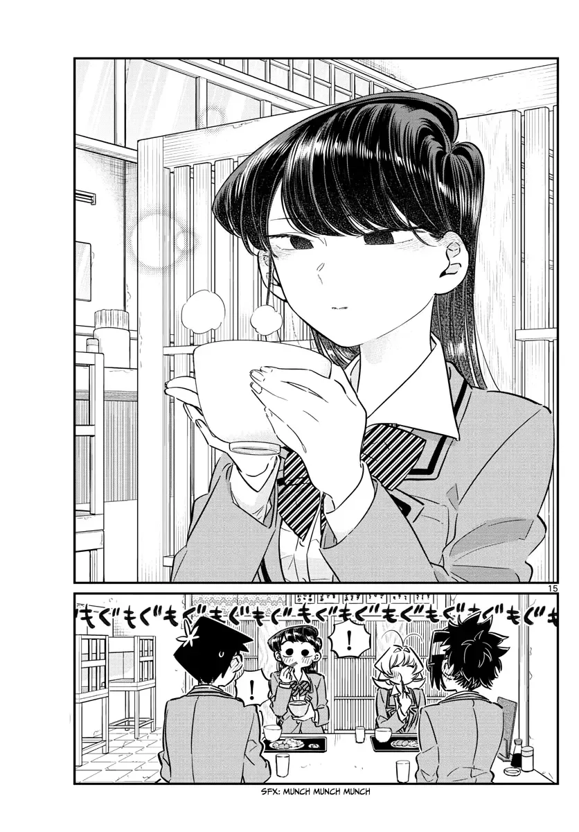 Komi-san wa Komyushou desu Chapter 61 page 15