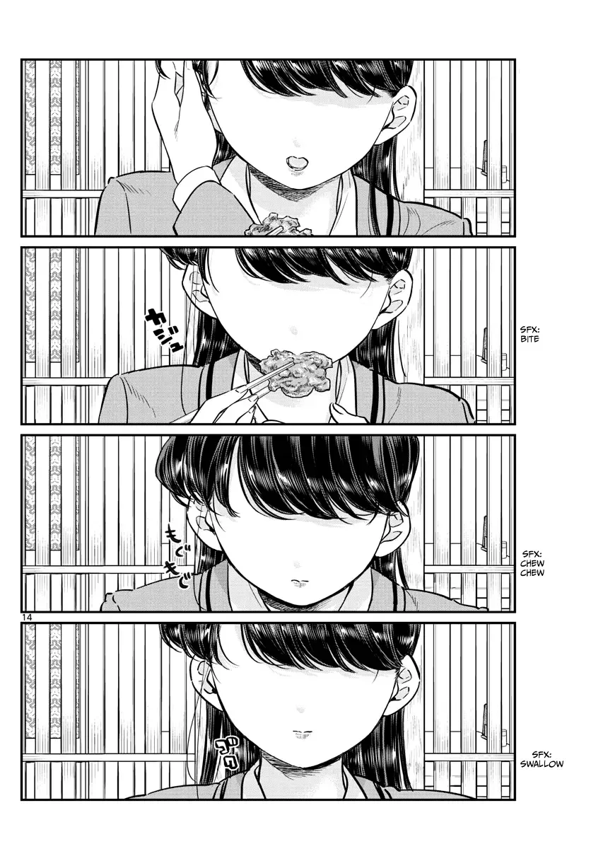 Komi-san wa Komyushou desu Chapter 61 page 14