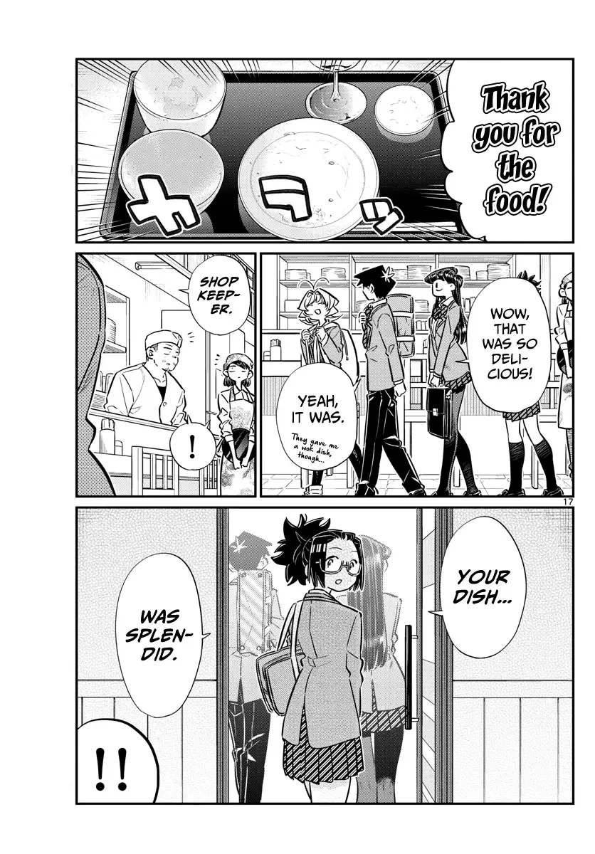 Komi-san wa Komyushou desu Chapter 61 page 17
