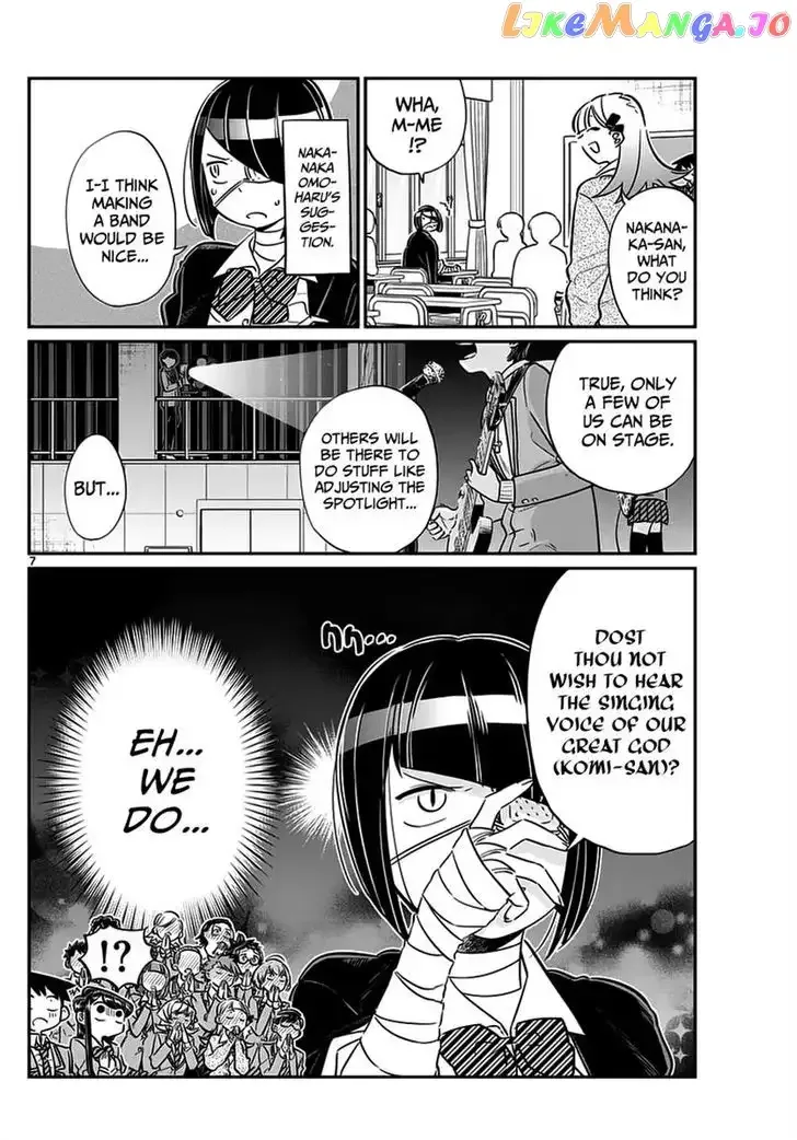 Komi-san wa Komyushou desu Chapter 62 page 7
