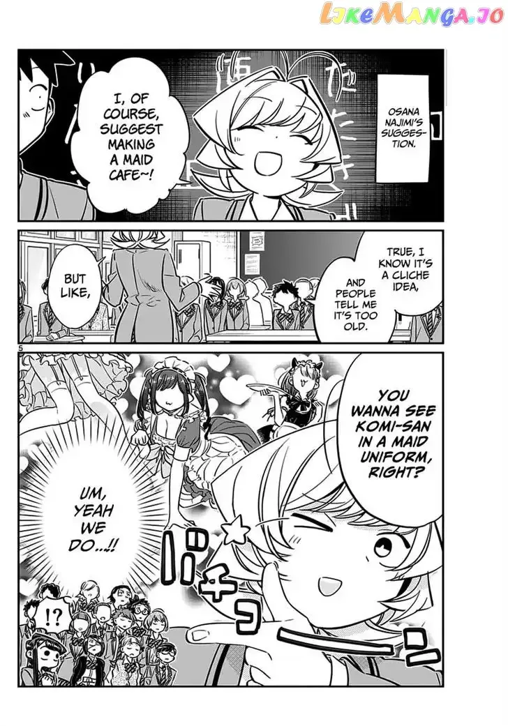 Komi-san wa Komyushou desu Chapter 62 page 5