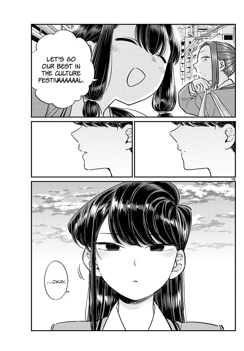 Komi-san wa Komyushou desu Chapter 64 page 19