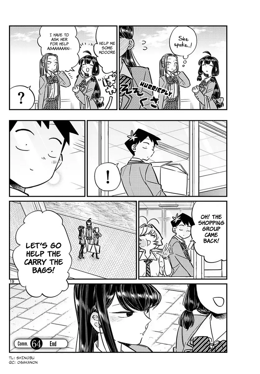 Komi-san wa Komyushou desu Chapter 64 page 20