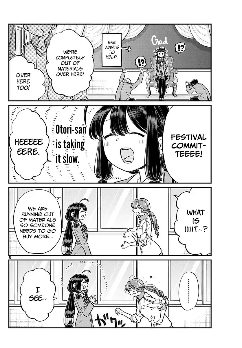 Komi-san wa Komyushou desu Chapter 64 page 6
