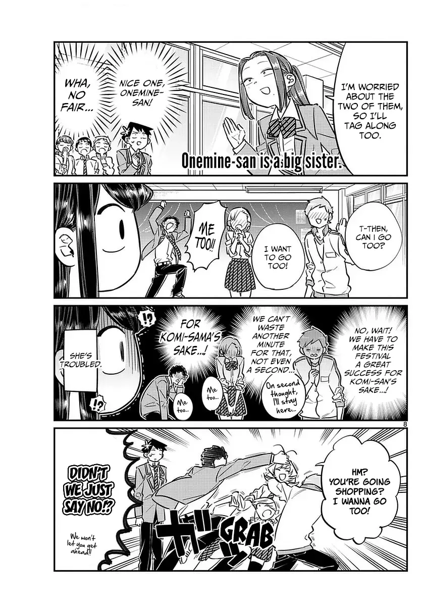 Komi-san wa Komyushou desu Chapter 64 page 9