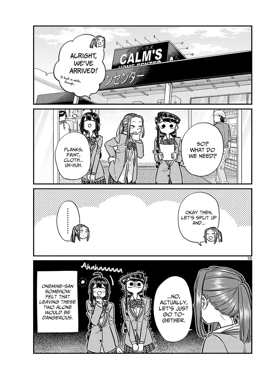 Komi-san wa Komyushou desu Chapter 64 page 11