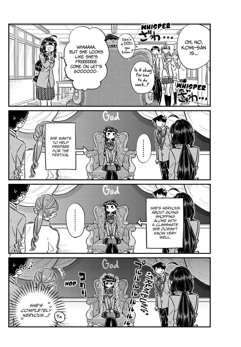 Komi-san wa Komyushou desu Chapter 64 page 8