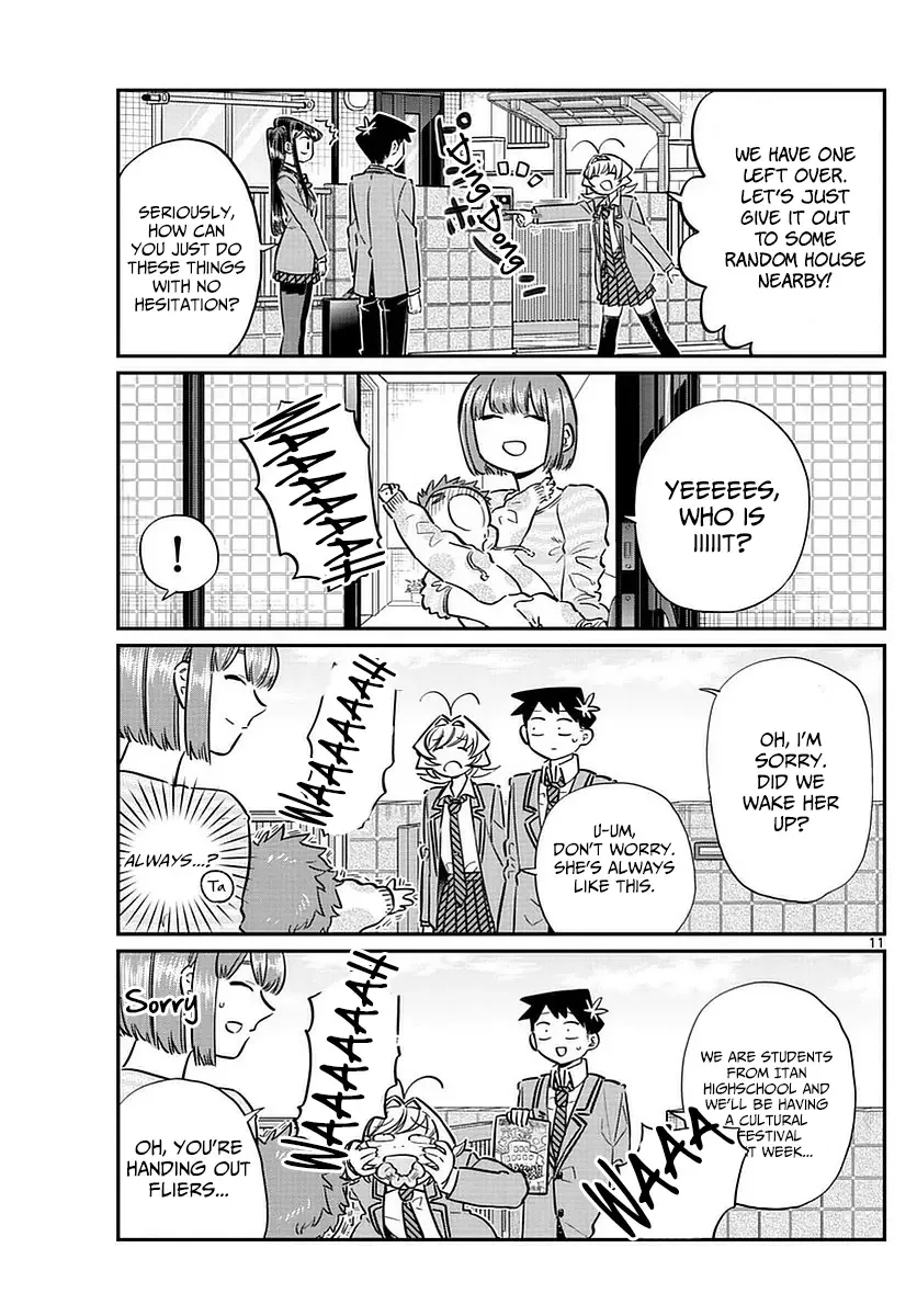 Komi-san wa Komyushou desu Chapter 65 page 11