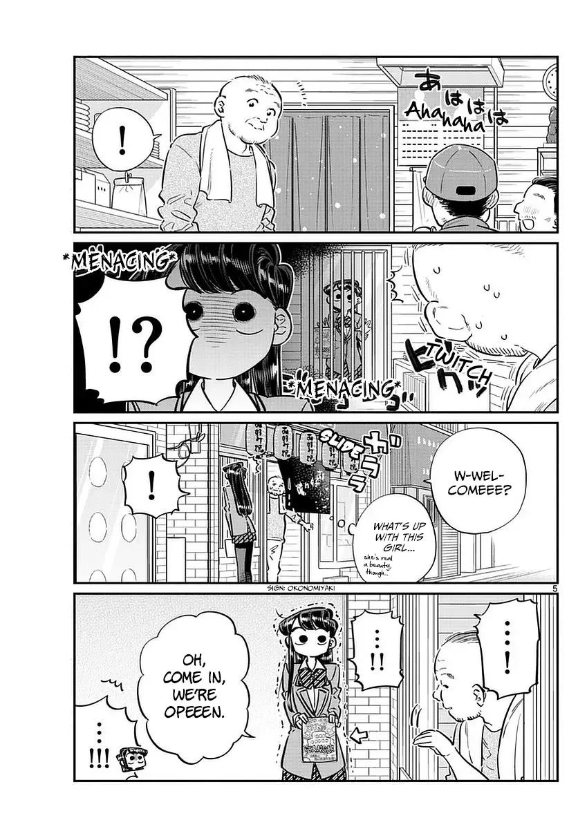 Komi-san wa Komyushou desu Chapter 65 page 5