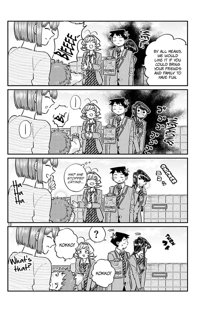 Komi-san wa Komyushou desu Chapter 65 page 12