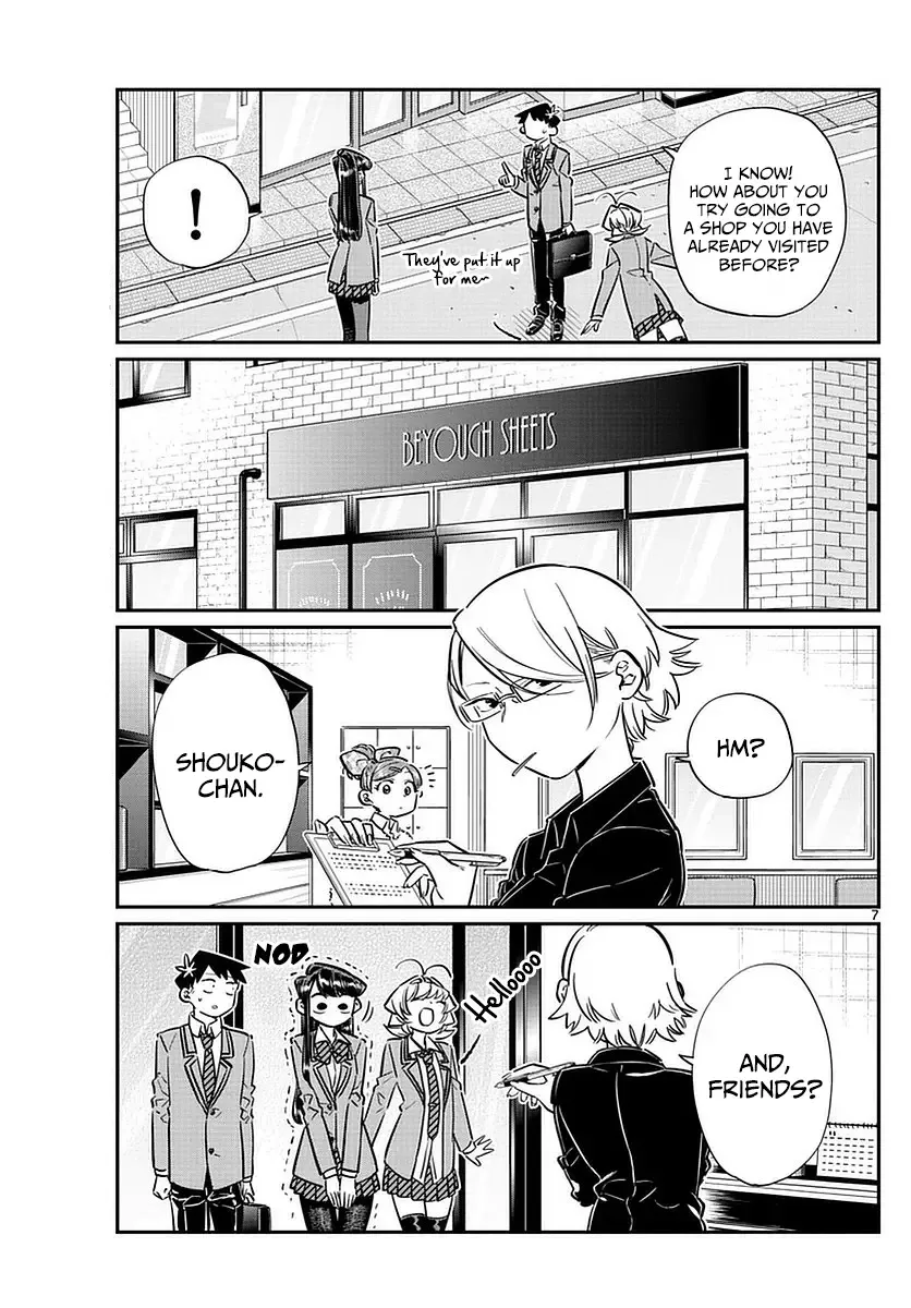 Komi-san wa Komyushou desu Chapter 65 page 7