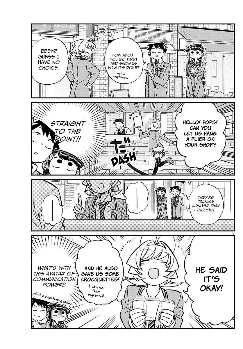 Komi-san wa Komyushou desu Chapter 65 page 3