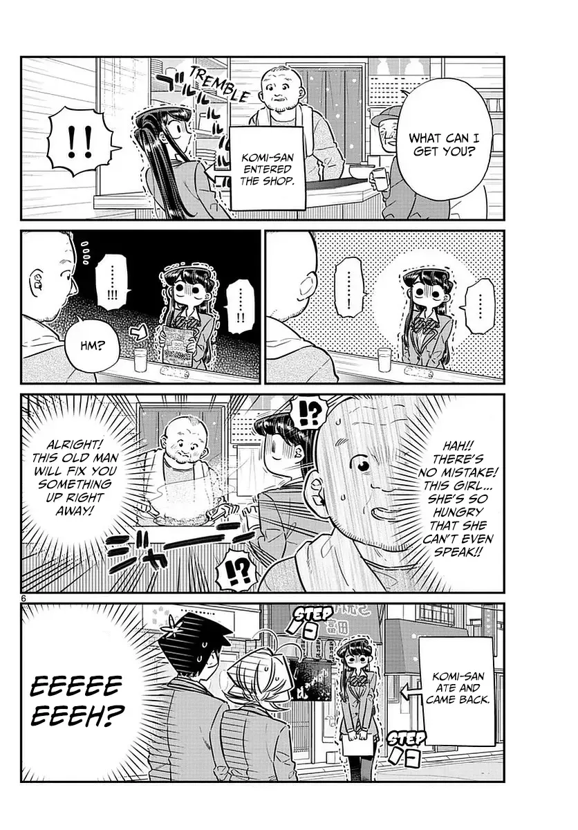 Komi-san wa Komyushou desu Chapter 65 page 6