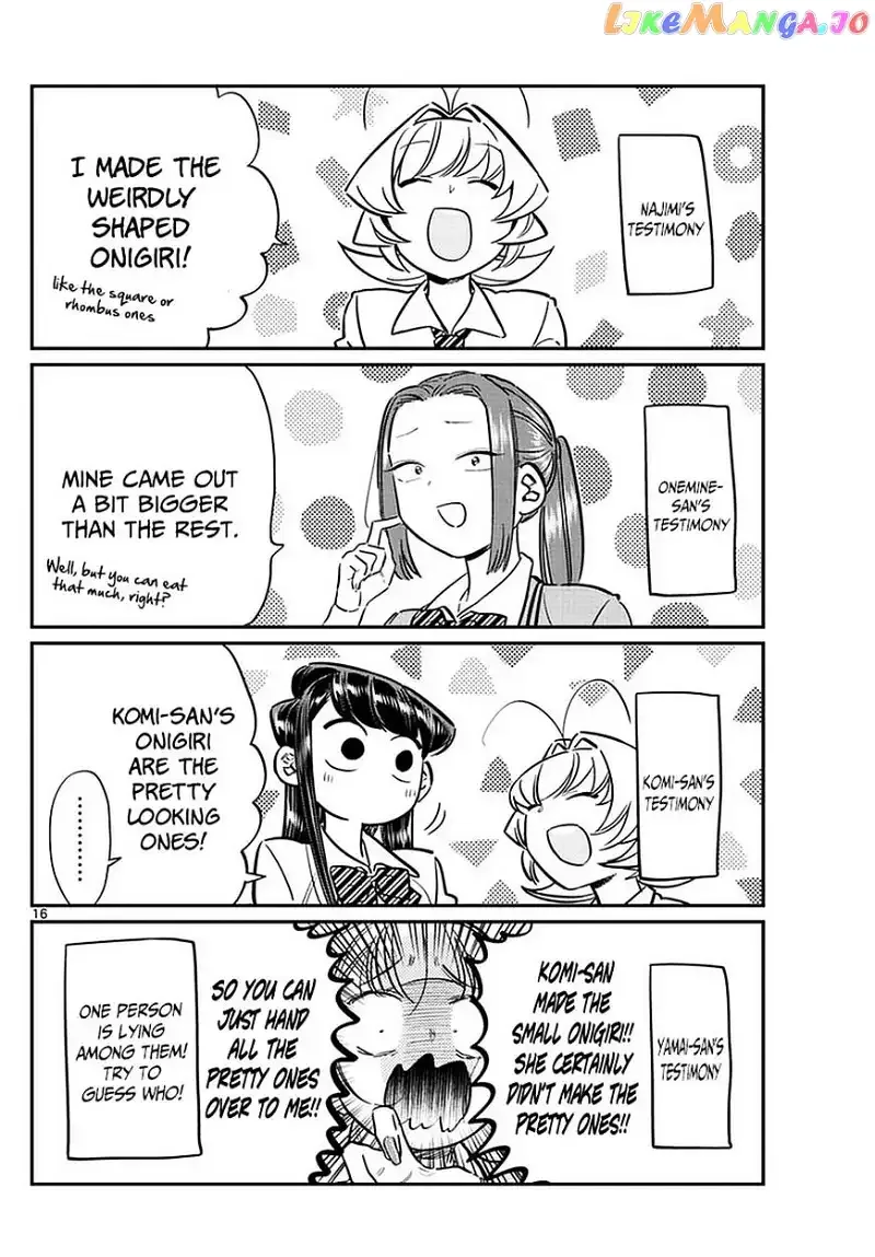 Komi-san wa Komyushou desu Chapter 66 page 3