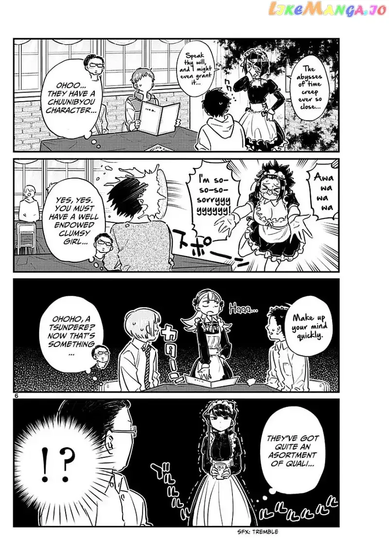 Komi-san wa Komyushou desu Chapter 67 page 6