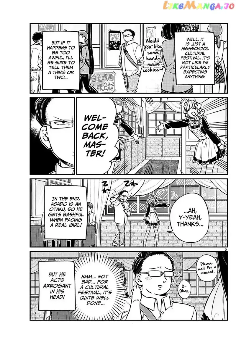 Komi-san wa Komyushou desu Chapter 67 page 5