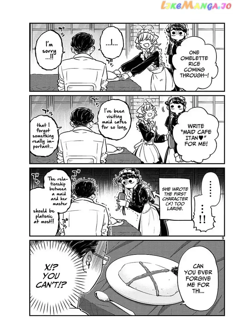 Komi-san wa Komyushou desu Chapter 67 page 9