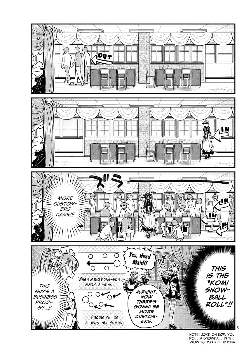 Komi-san wa Komyushou desu Chapter 69 page 5
