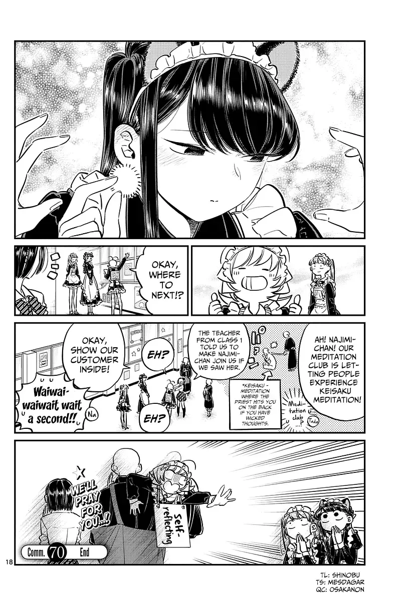 Komi-san wa Komyushou desu Chapter 70 page 11