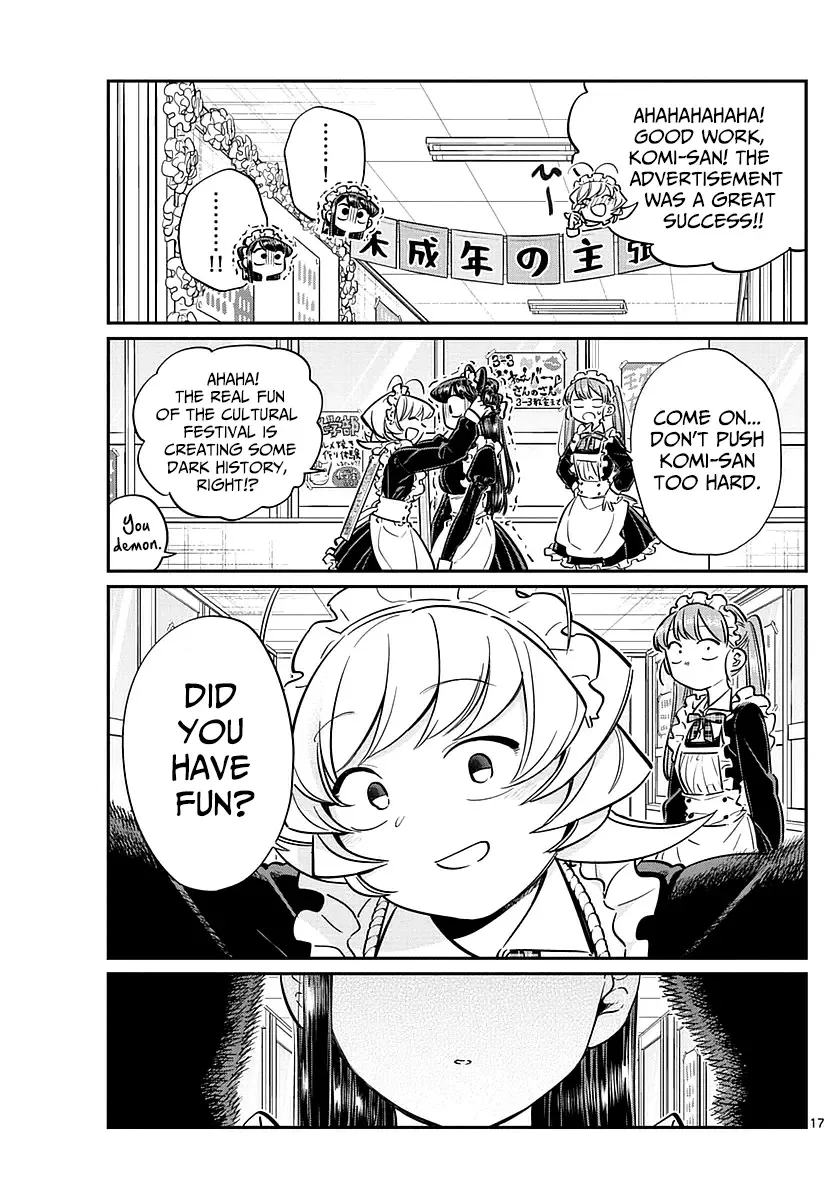 Komi-san wa Komyushou desu Chapter 70 page 10