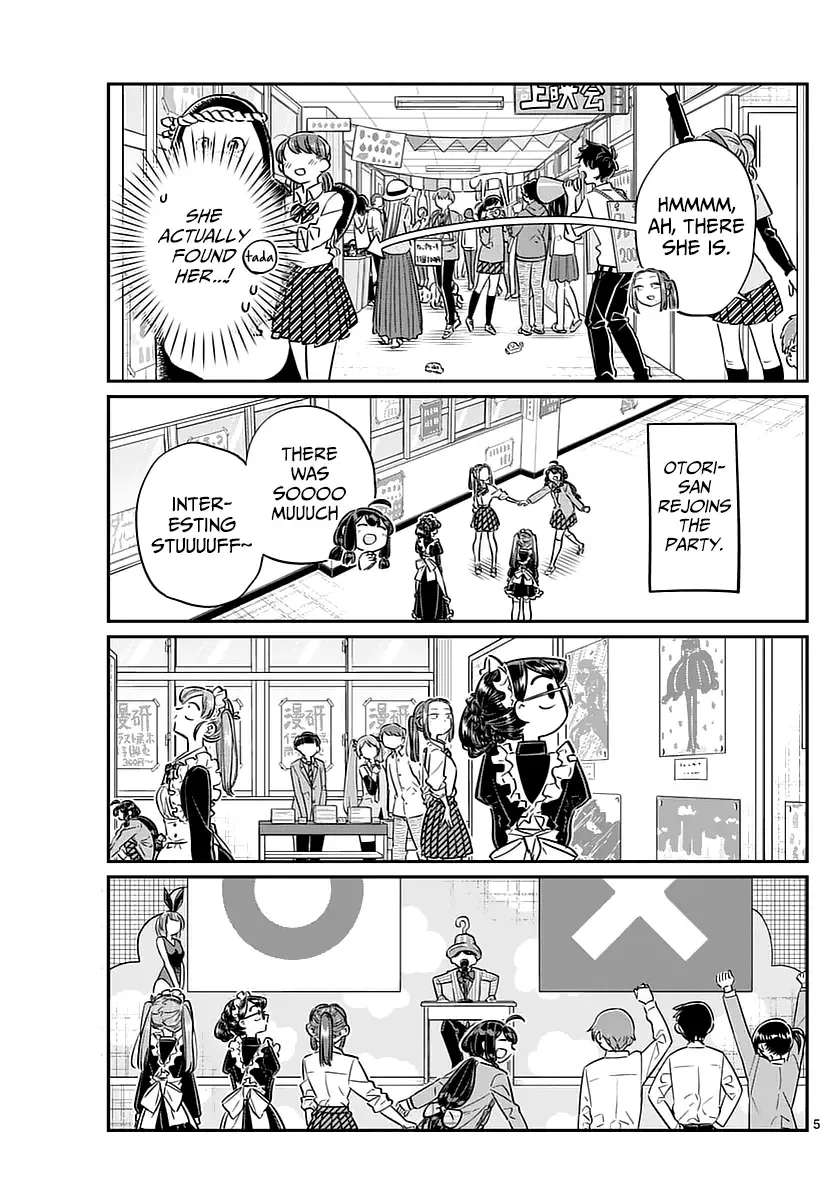 Komi-san wa Komyushou desu Chapter 71 page 5