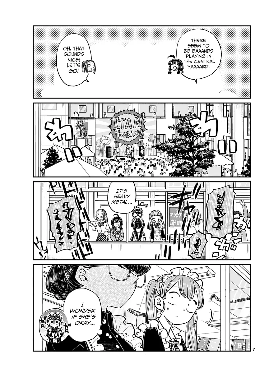 Komi-san wa Komyushou desu Chapter 71 page 7