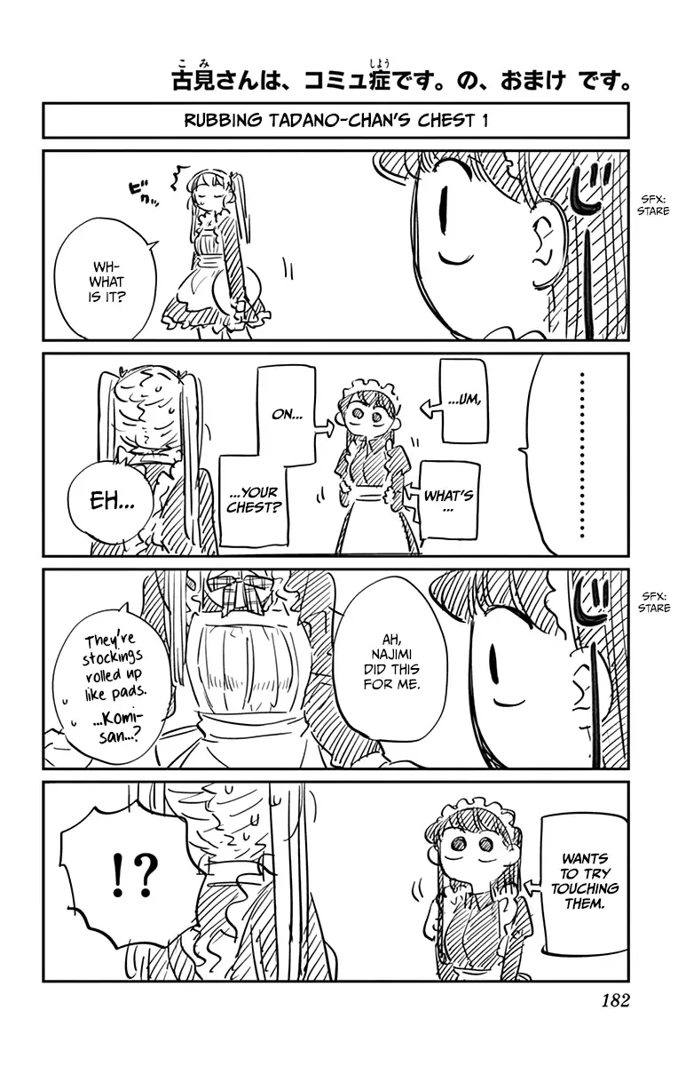 Komi-san wa Komyushou desu Chapter 72.1 page 1