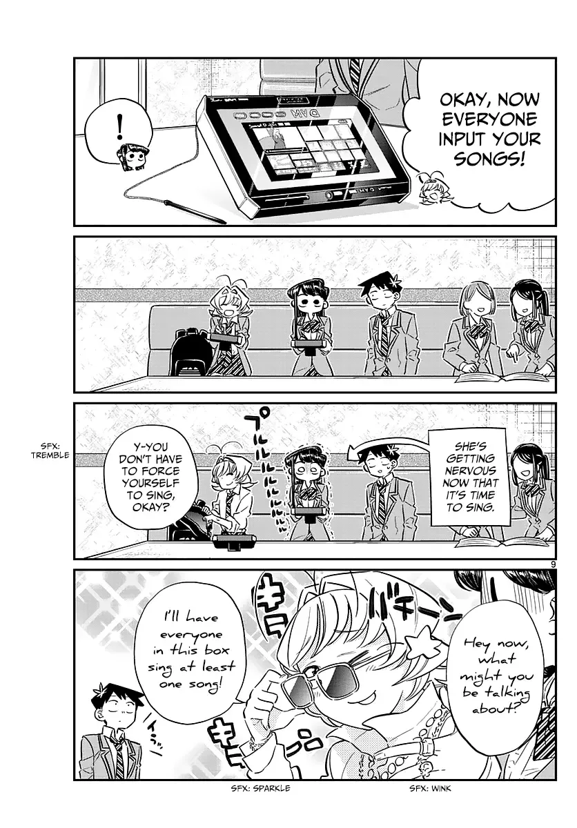 Komi-san wa Komyushou desu Chapter 73 page 9
