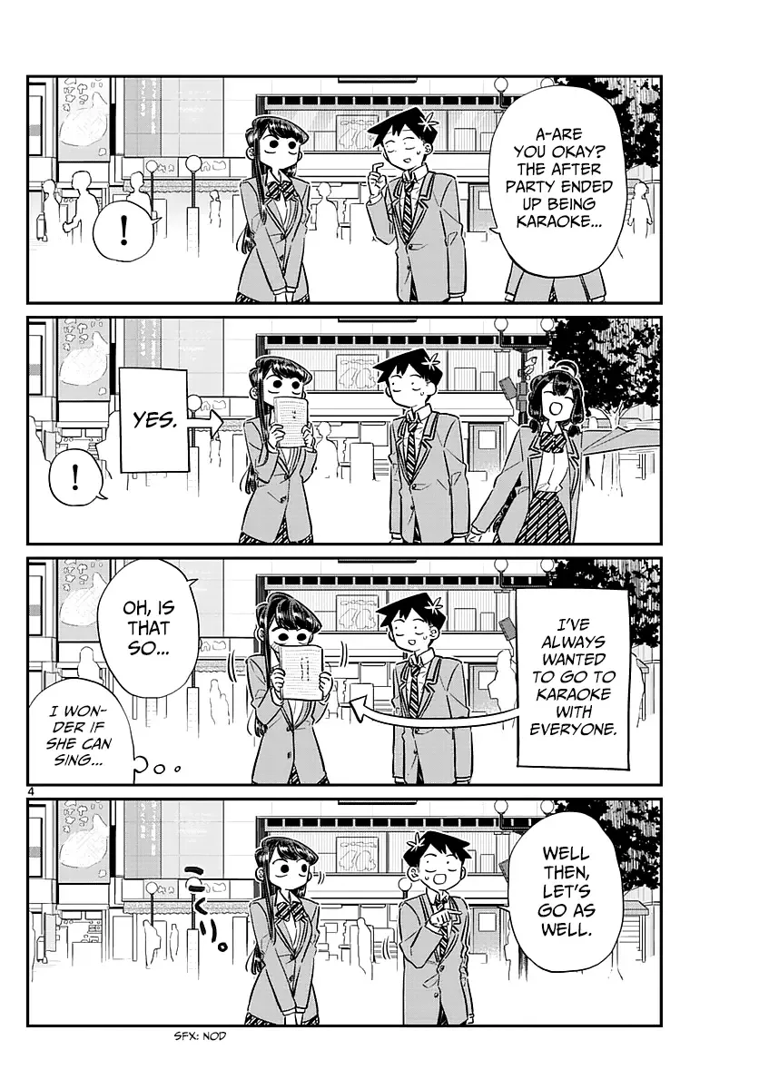 Komi-san wa Komyushou desu Chapter 73 page 4