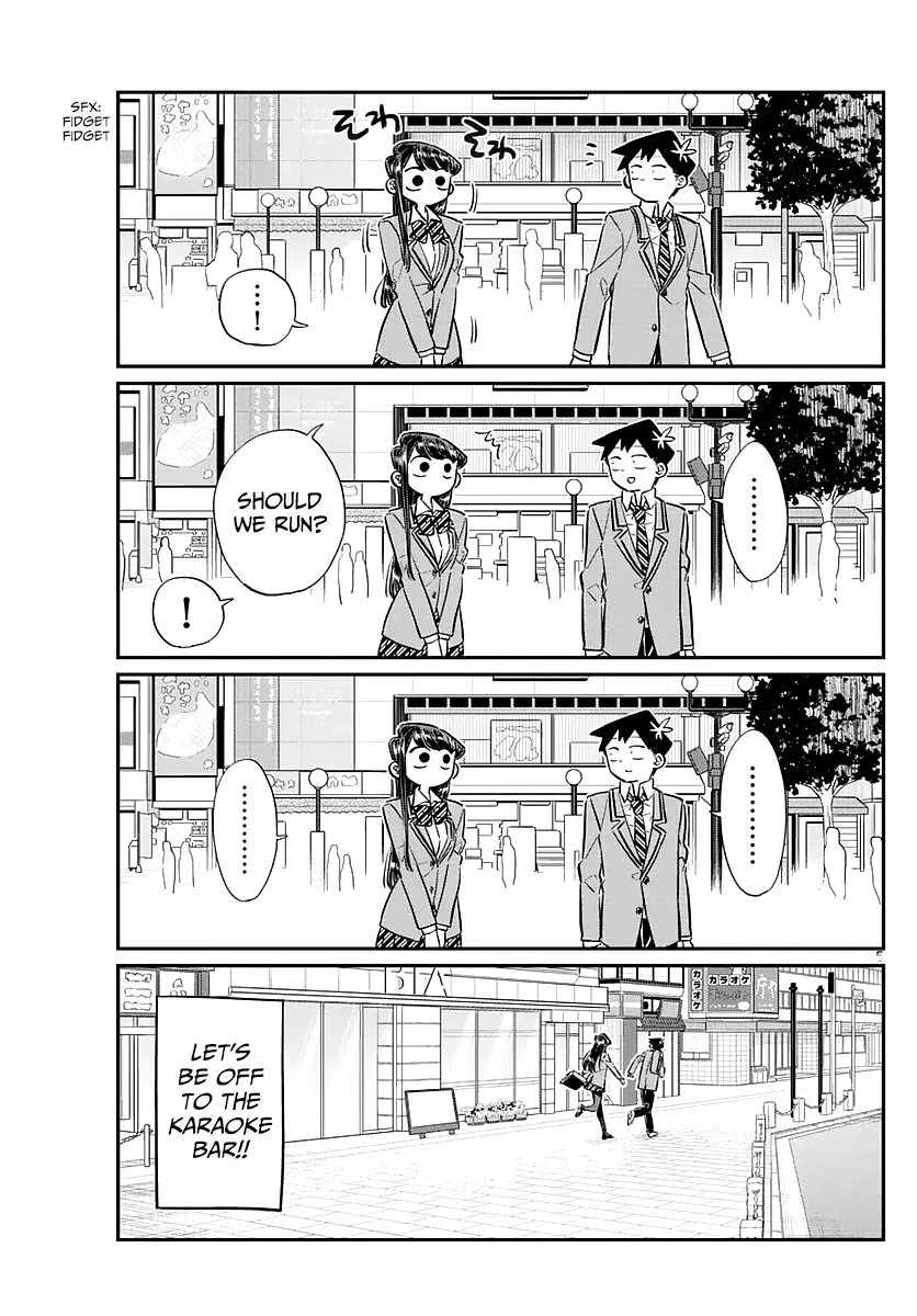 Komi-san wa Komyushou desu Chapter 73 page 5
