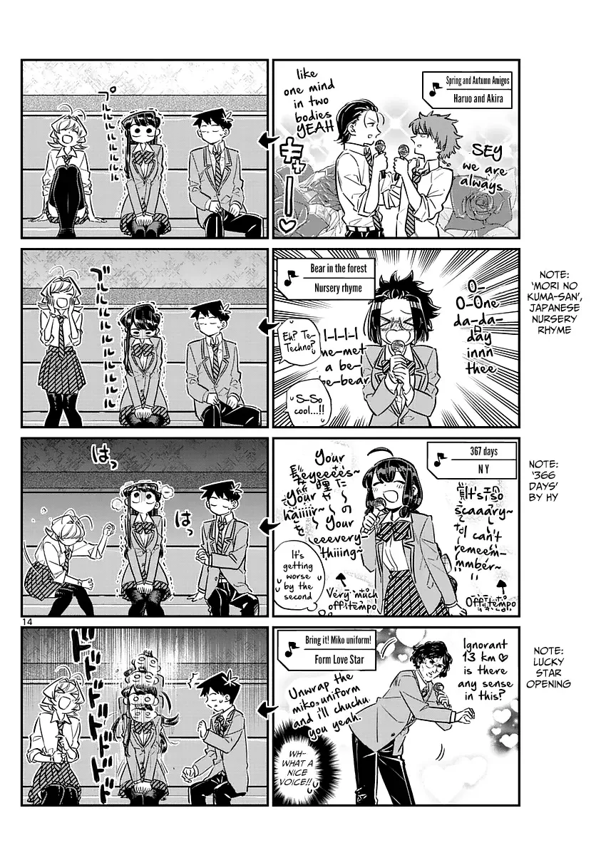 Komi-san wa Komyushou desu Chapter 73 page 14