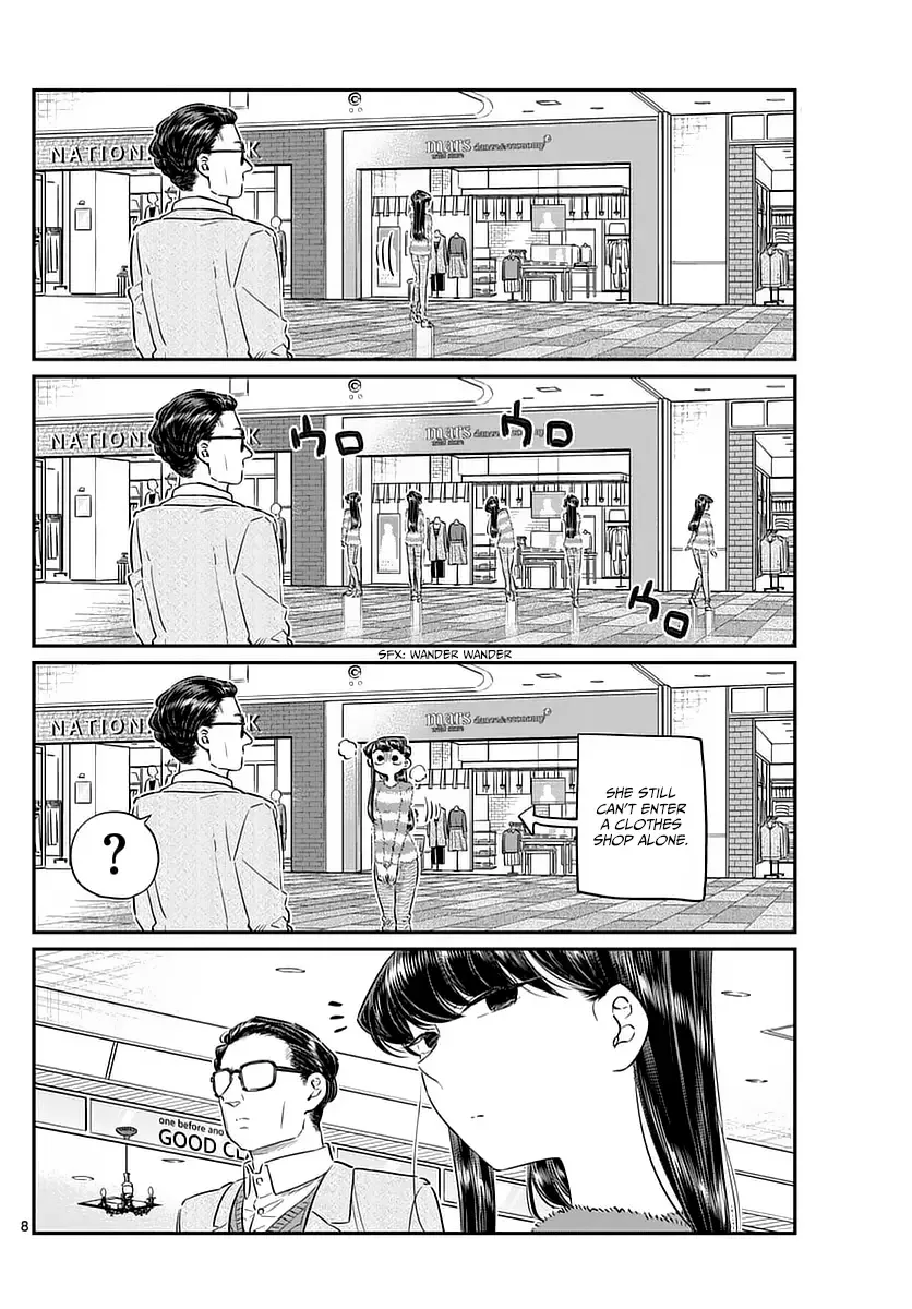 Komi-san wa Komyushou desu Chapter 74 page 8