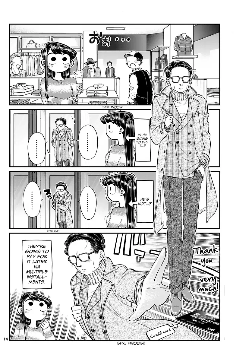 Komi-san wa Komyushou desu Chapter 74 page 14