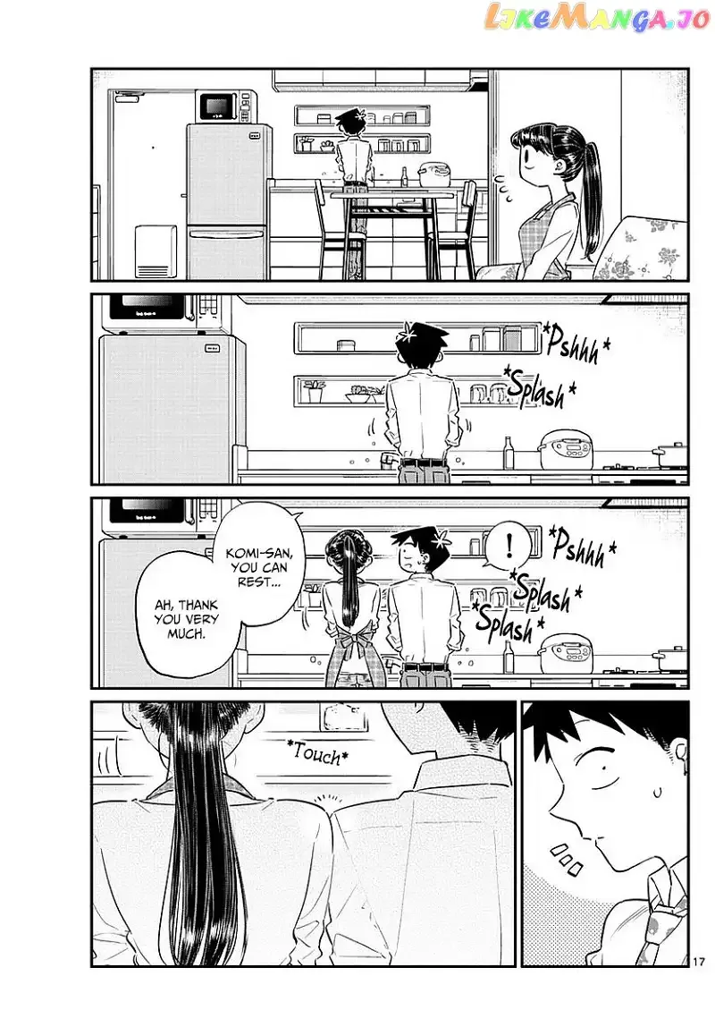 Komi-san wa Komyushou desu Chapter 75 page 17