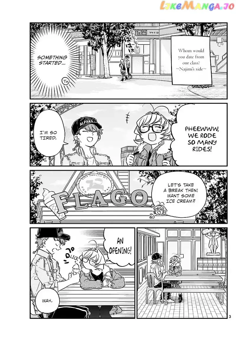 Komi-san wa Komyushou desu Chapter 75 page 3