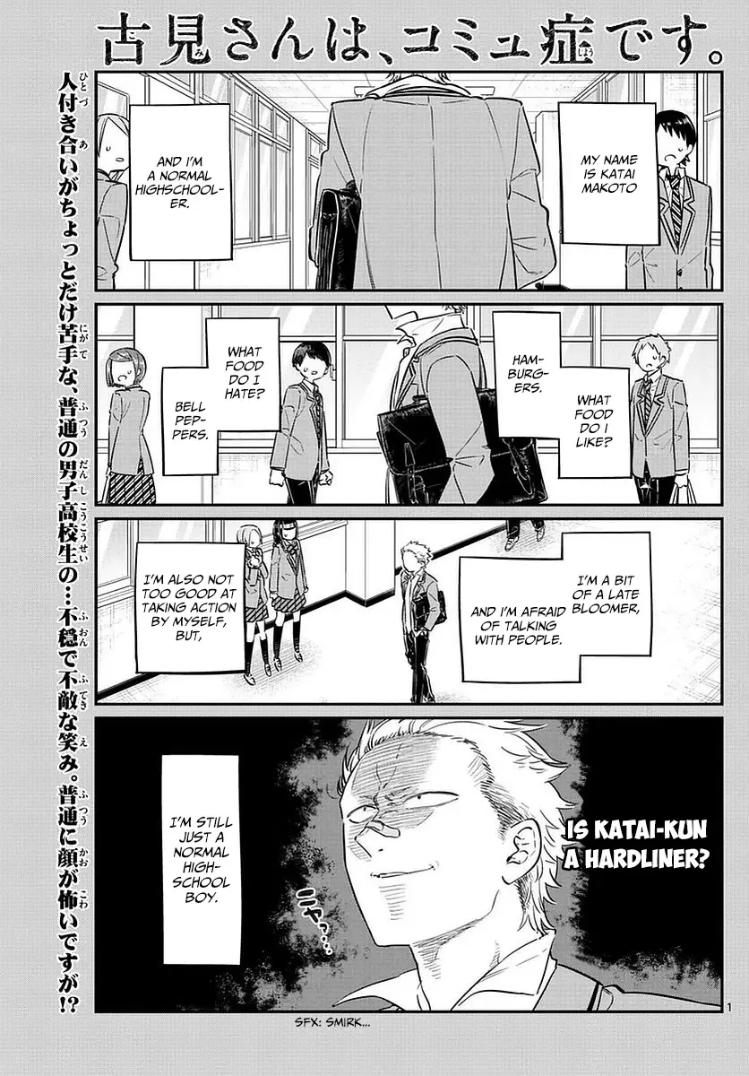 Komi-san wa Komyushou desu Chapter 76 page 1