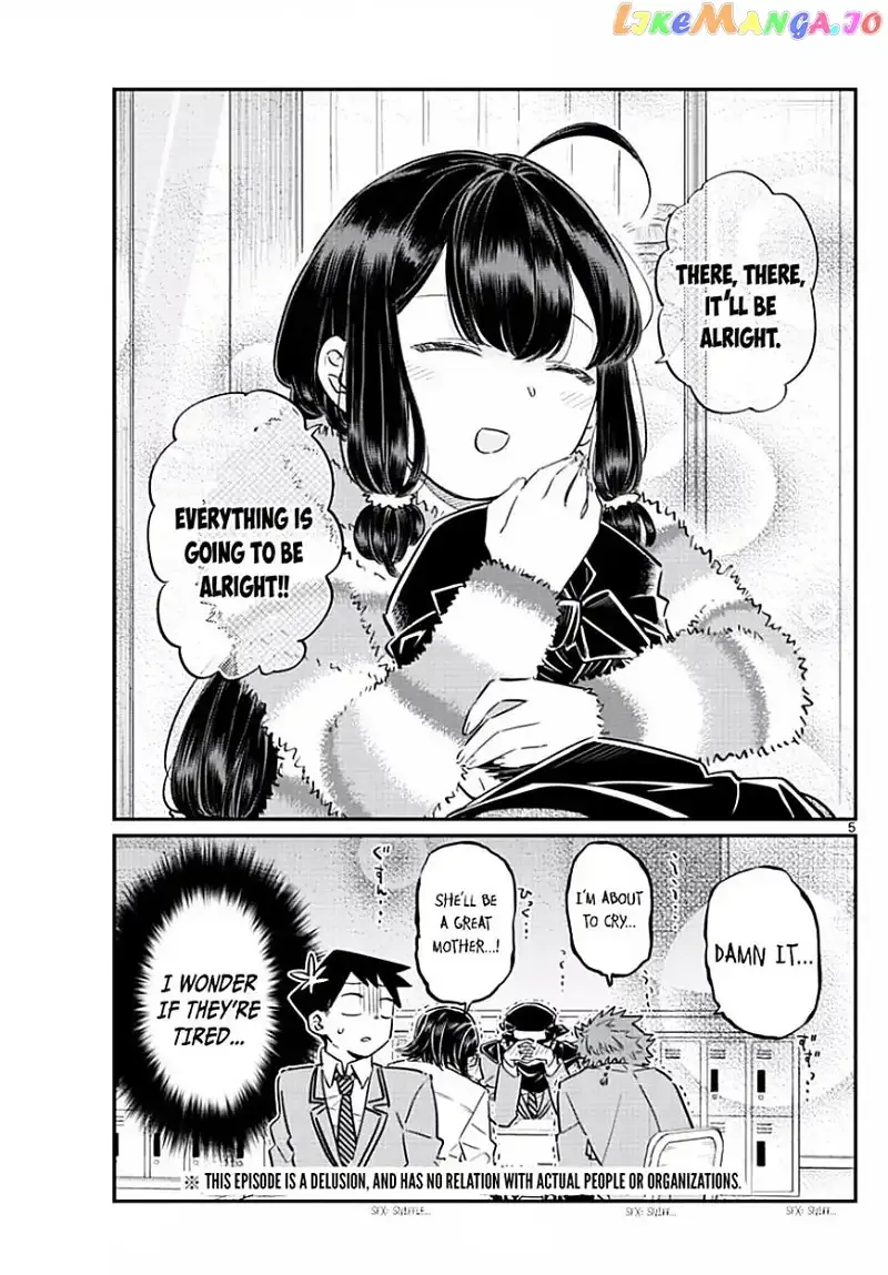 Komi-san wa Komyushou desu Chapter 77 page 5