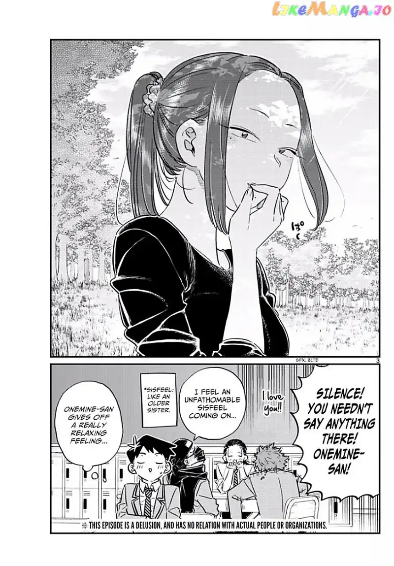 Komi-san wa Komyushou desu Chapter 77 page 3