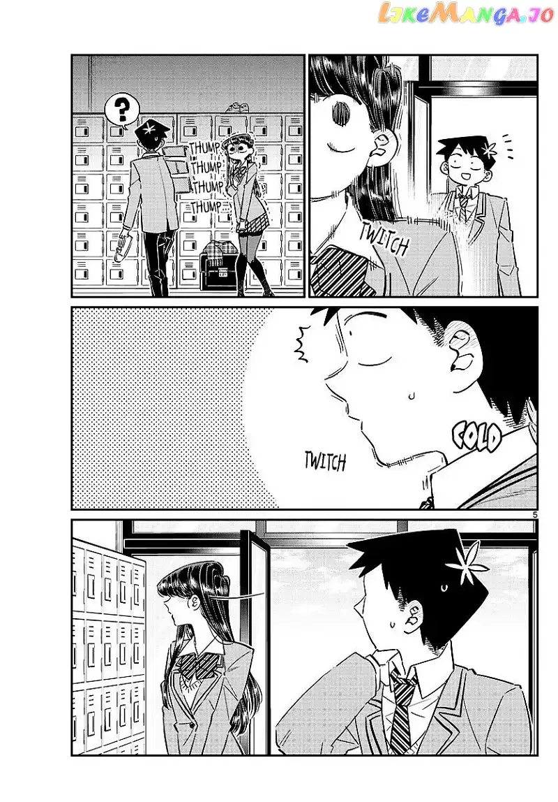 Komi-san wa Komyushou desu Chapter 78 page 5