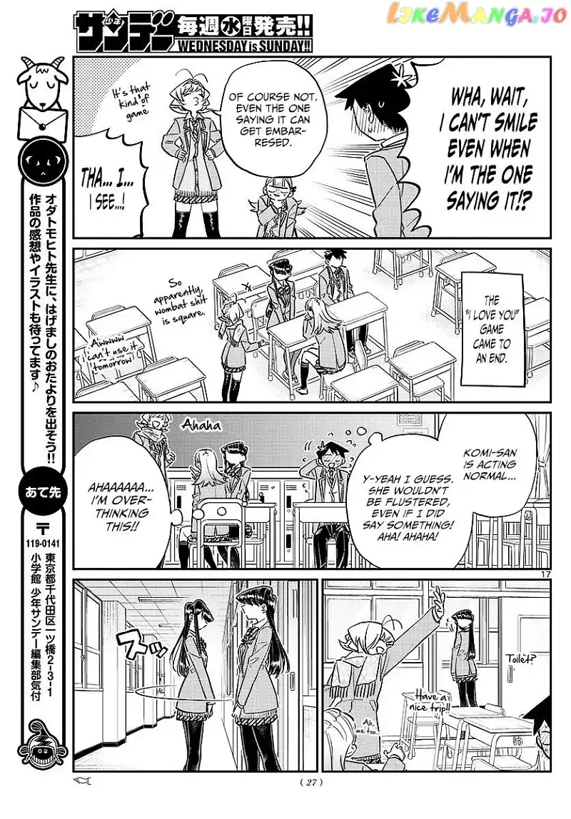 Komi-san wa Komyushou desu Chapter 83 page 9