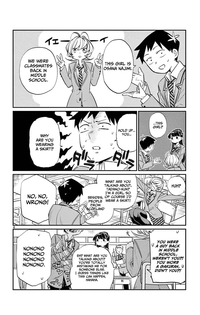 Komi-san wa Komyushou desu Chapter 9 page 4