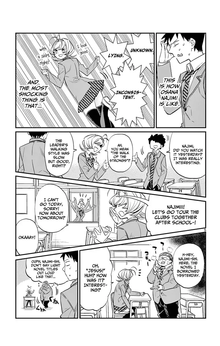 Komi-san wa Komyushou desu Chapter 9 page 5
