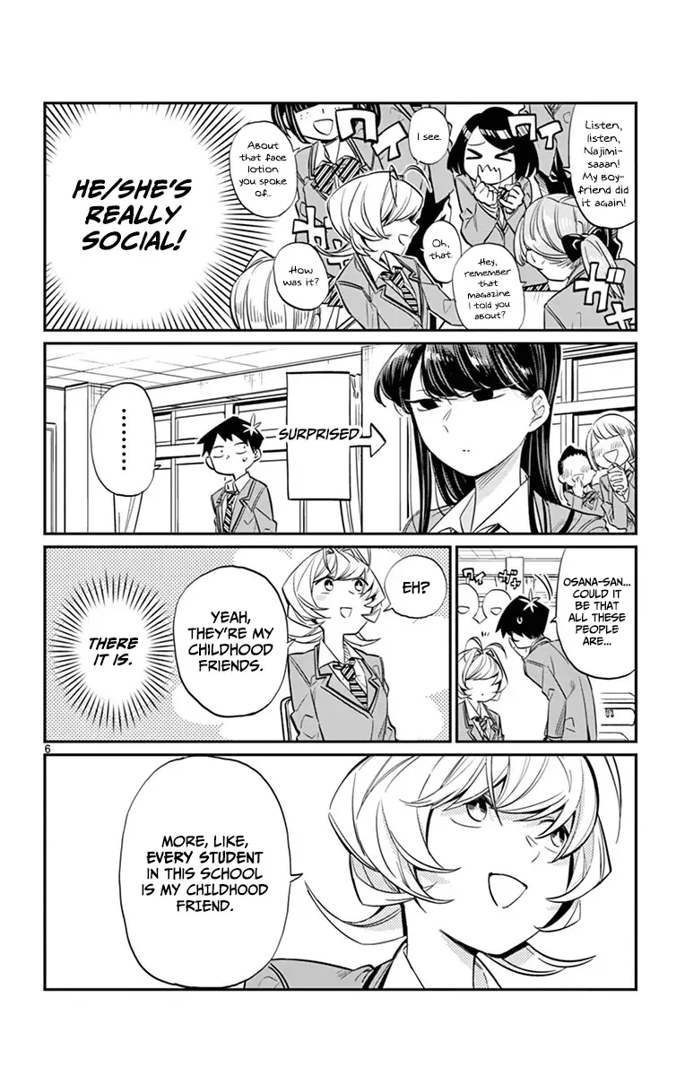 Komi-san wa Komyushou desu Chapter 9 page 6