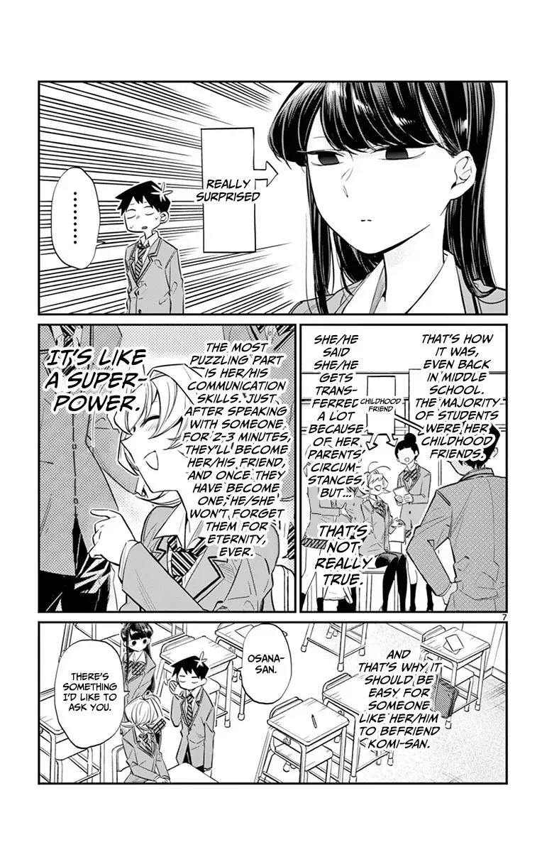 Komi-san wa Komyushou desu Chapter 9 page 7
